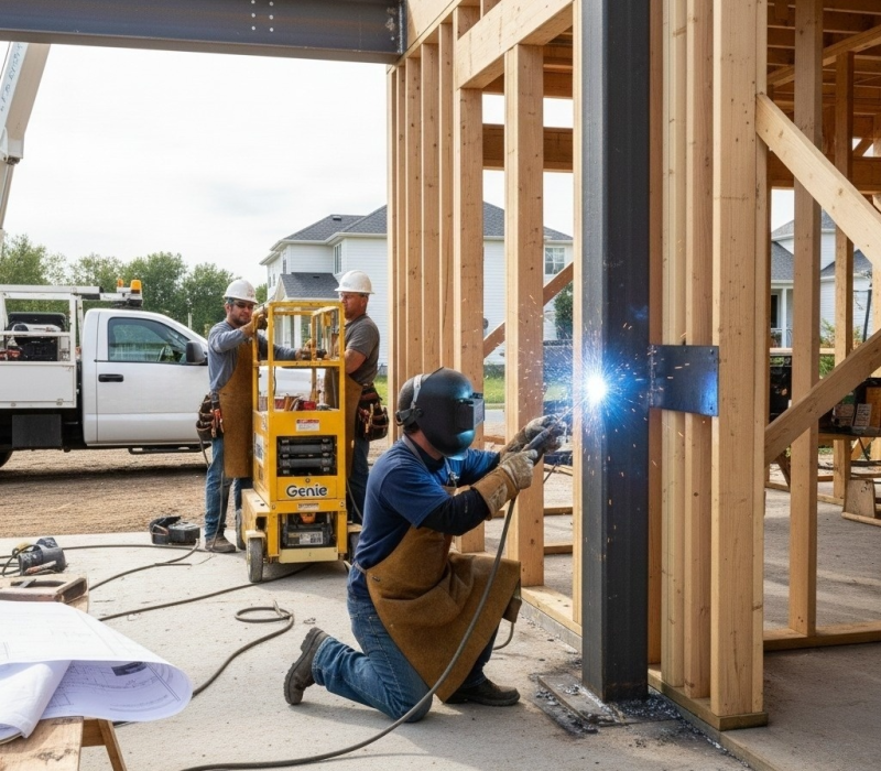 Residential -weld post